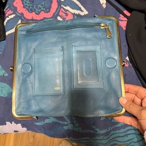 Hobo Blue Leather Women's Bag